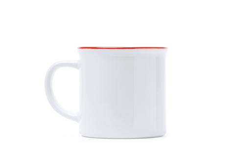 Кружка KUMBO WHITE/RED NTEU38-520670
