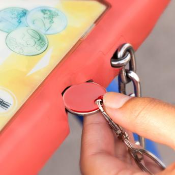 Брелок с монетой для тележки TONIC NTEU38-519733