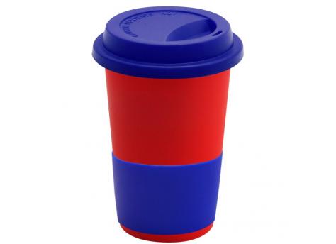 Кружка Magic To Go, красный/тёмно-синий
