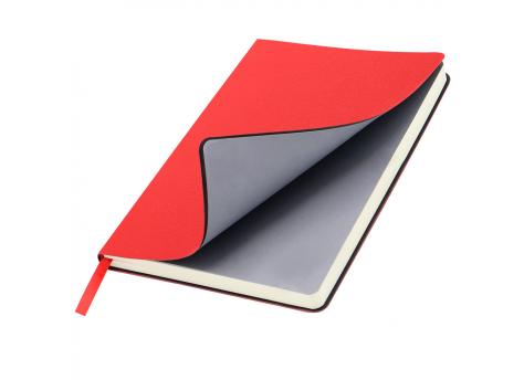 Ежедневник A5 недатированный Stefano в мягком переплёте, красный