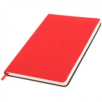 Ежедневник A5 недатированный Stefano в мягком переплёте, красный