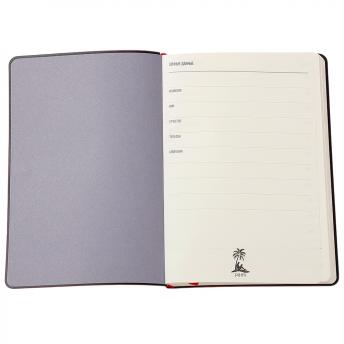 Ежедневник A5 недатированный Stefano в мягком переплёте, красный