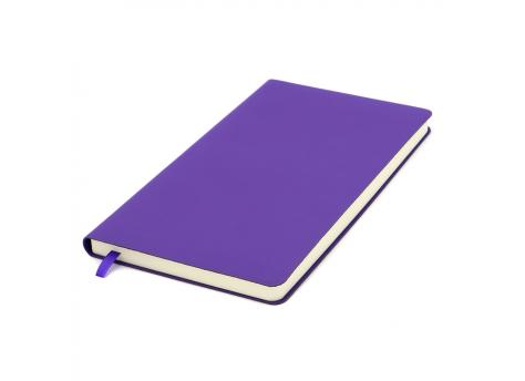Блокнот A5 Molto в мягком переплёте, фиолетовый