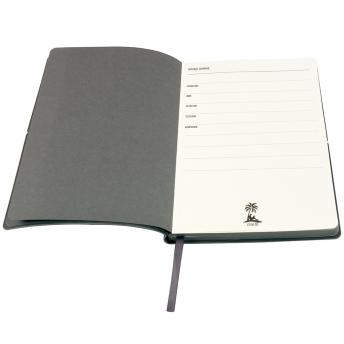 Ежедневник A5 недатированный Massimo в мягком переплёте, серый