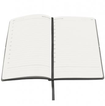 Ежедневник A5 недатированный Massimo в мягком переплёте, серый