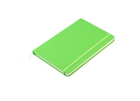 Блокнот A5 "Monte" с линованными страницами, зеленый