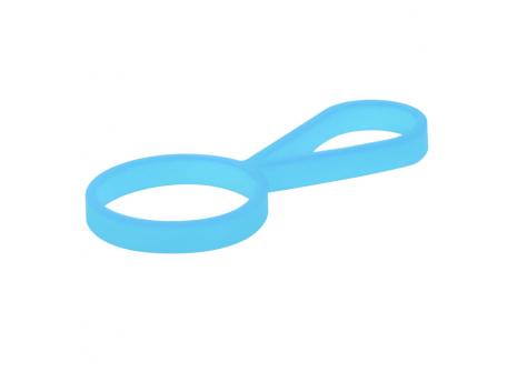 Кольцо-держатель силиконовое для термобутылки Olivia, бирюзовый