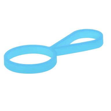 Кольцо-держатель силиконовое для термобутылки Olivia, бирюзовый