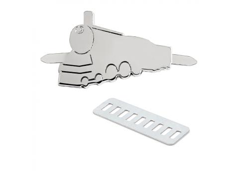 Шильд металлический - поезд