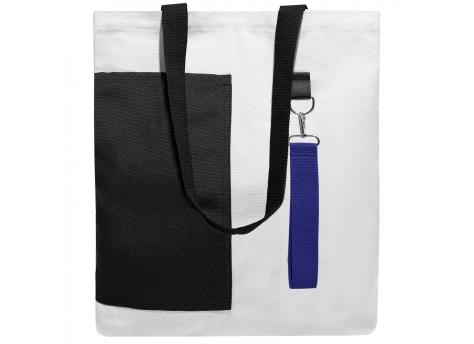 Сумка для покупок BANSHEE TO GO 325 г/м², чёрная/синяя