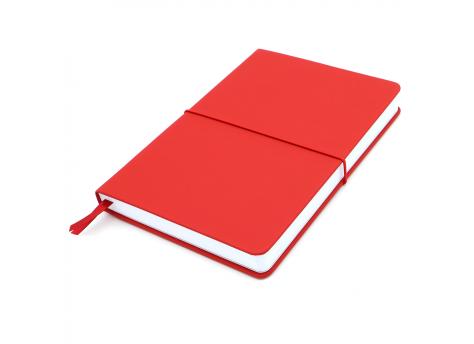 Блокнот A5 Veles в твёрдом переплёте, красный