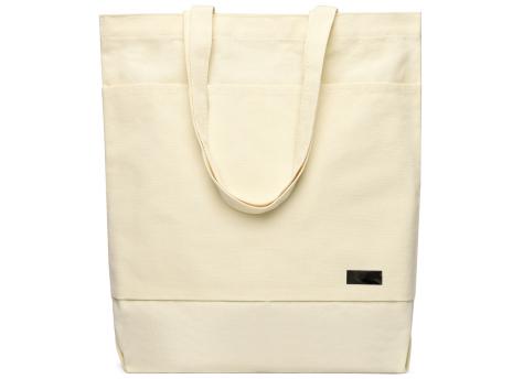 Сумка для покупок JETTA 325 г/м² с шильдом, натуральный