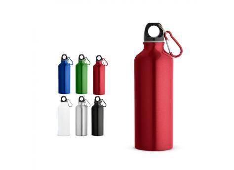 Бутылка из переработанного алюминия с карабином RE-LANDSCAPE M, 530 мл NTEU20-581927