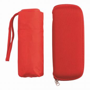 Алюминиевый мини-зонт POCKET, красный NTEU7-95070