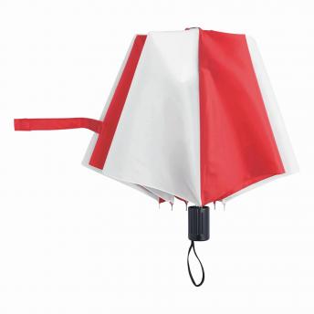 Ручной зонт REGULAR, красный, белый NTEU7-92802