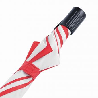 Ручной зонт REGULAR, красный, белый NTEU7-92802