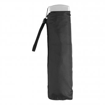 Сверхтонкий карманный мини-зонт FLAT, черный NTEU7-92811