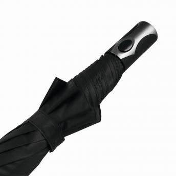 Мужской ветрозащитный карманный зонт MISTER, черный NTEU7-95078