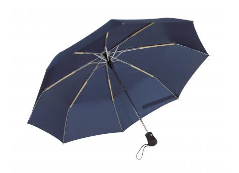 Ветрозащитный автоматический складной зонт BORA, темно-синий NTEU7-95079