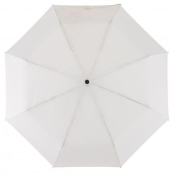 Ветрозащитный автоматический складной зонт BORA, белый NTEU7-95081