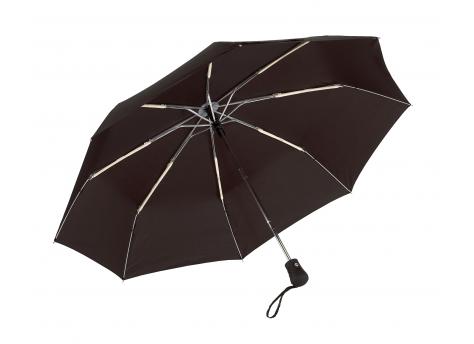 Ветрозащитный автоматический складной зонт BORA, черный NTEU7-95082