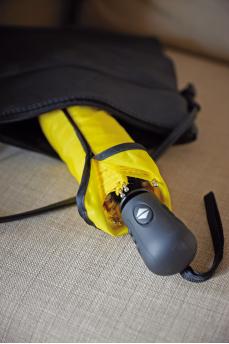 Ветрозащитный автоматический складной зонт BORA, желтый NTEU7-95084