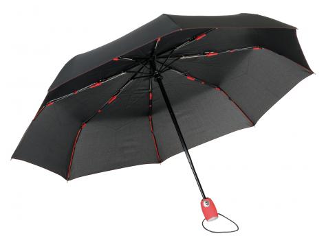 Автоматический зонт STREETLIFE, черный, красный NTEU7-92815
