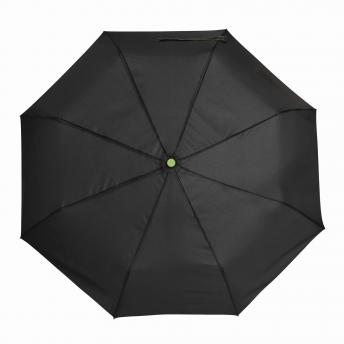 Автоматический зонт STREETLIFE, черный, светло-зеленый NTEU7-92818