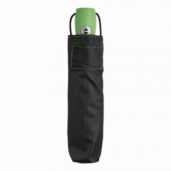 Автоматический зонт STREETLIFE, черный, светло-зеленый NTEU7-92818