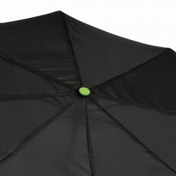 Автоматический зонт STREETLIFE, черный, светло-зеленый NTEU7-92818