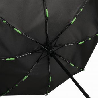 Автоматический зонт STREETLIFE, черный, светло-зеленый NTEU7-92818