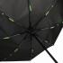 Автоматический зонт STREETLIFE, черный, светло-зеленый NTEU7-92818