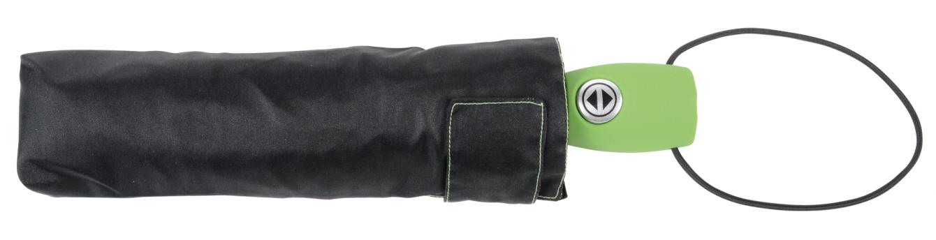 Автоматический зонт STREETLIFE, черный, светло-зеленый NTEU7-92818
