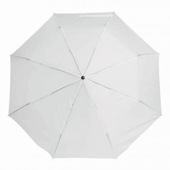 Ветрозащитный карманный зонт с автоматическим открыванием-закрыванием PLOPP, белый NTEU7-165859