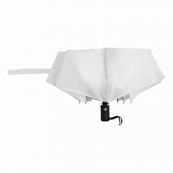 Ветрозащитный карманный зонт с автоматическим открыванием-закрыванием PLOPP, белый NTEU7-165859