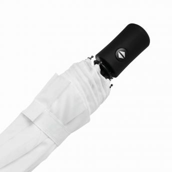 Ветрозащитный карманный зонт с автоматическим открыванием-закрыванием PLOPP, белый NTEU7-165859