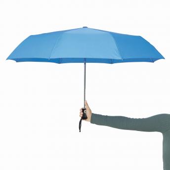 Ветрозащитный автоматический складной зонт BORA, небесно-голубой NTEU7-310078
