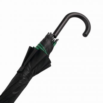 Автоматический зонт DOUBLY, черный, зеленый NTEU7-95101