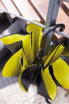 Автоматический зонт DOUBLY, черный, желтый NTEU7-95103