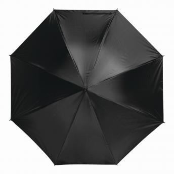 Автоматический зонт DOUBLY, черный, оранжевый NTEU7-95104