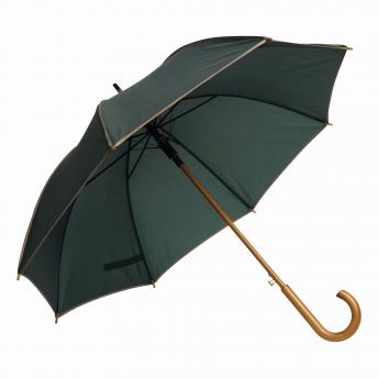 Автоматический деревянный зонт WALTZ, бежевый, темно-зеленый NTEU7-95107