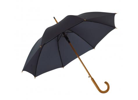 Автоматический деревянный зонт TANGO, темно-синий NTEU7-92877