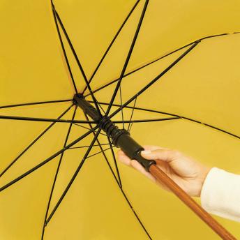 Автоматический деревянный зонт TANGO, желтый NTEU7-92882