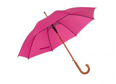 Автоматический деревянный зонт TANGO, темно-розовый NTEU7-92890