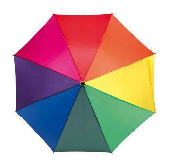 Автоматический деревянный зонт TANGO, радужный NTEU7-92891