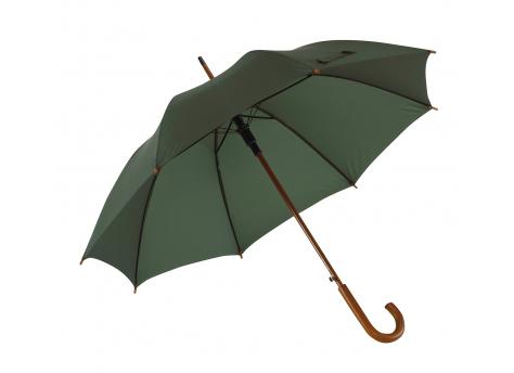 Автоматический деревянный зонт BOOGIE, темно-зеленый NTEU7-92893