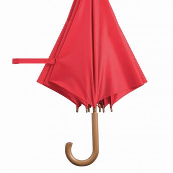 Автоматический деревянный зонт BOOGIE, красный NTEU7-92898