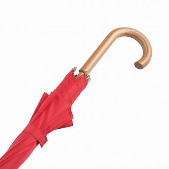 Автоматический деревянный зонт BOOGIE, красный NTEU7-92898