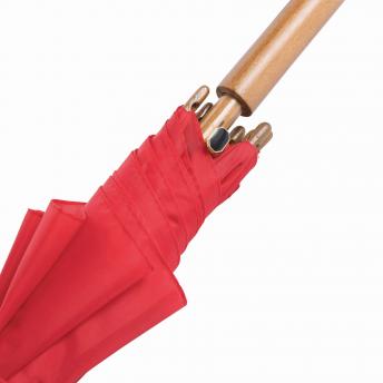 Автоматический деревянный зонт BOOGIE, красный NTEU7-92898