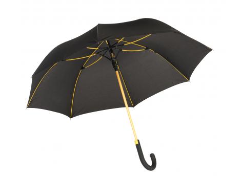 Автоматический зонт CANCAN, черный, желтый NTEU7-92834